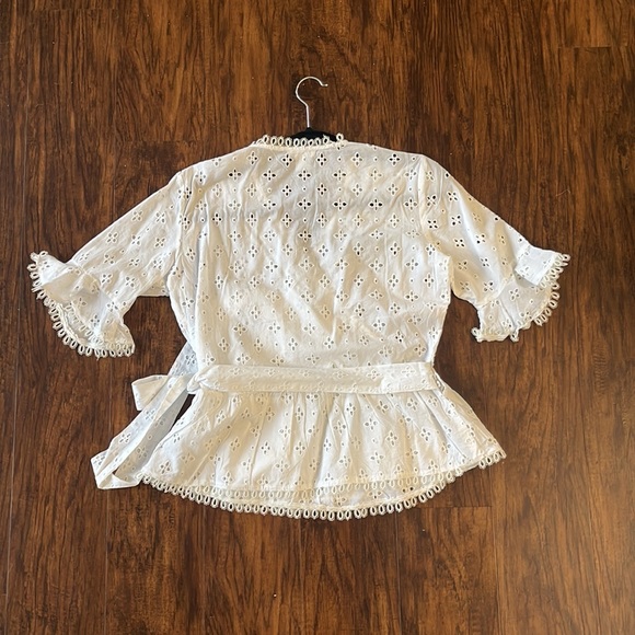 VENUS Eyelet Wrap Top - Picture 6 of 6